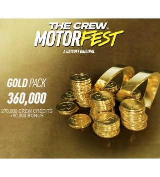 The Crew Motorfest VC Gold Pack - 360,000 Crew Credits DLC XBOX One / Xbox Series X|S Xbox One Key EUROPE